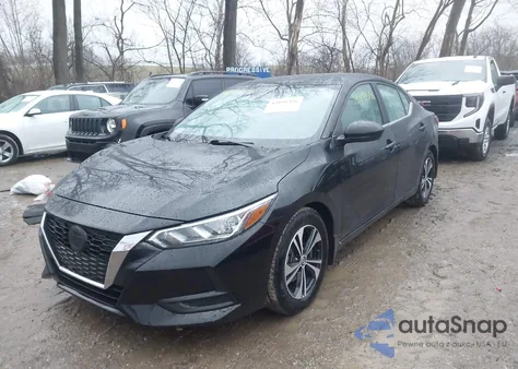 2022 Nissan Sentra Sv Xtronic Cvt z USA, uszkodzony, nr VIN 3N1AB8CV5NY315204